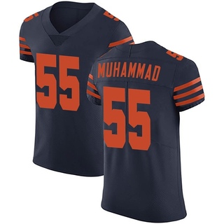 Elite Al-Quadin Muhammad Men's Chicago Bears Alternate Vapor Untouchable Jersey - Navy Blue
