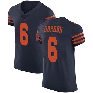 Elite Kyler Gordon Men's Chicago Bears Alternate Vapor Untouchable Jersey - Navy Blue