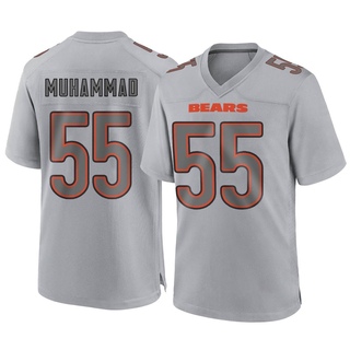 Game Al-Quadin Muhammad Men's Chicago Bears Atmosphere Fashion Jersey - Gray