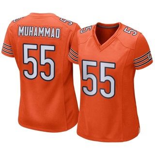 Game Al-Quadin Muhammad Women's Chicago Bears Alternate Jersey - Orange