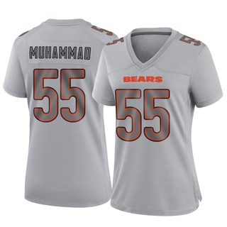 Game Al-Quadin Muhammad Women's Chicago Bears Atmosphere Fashion Jersey - Gray