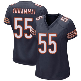 Game Al-Quadin Muhammad Women's Chicago Bears Team Color Jersey - Navy