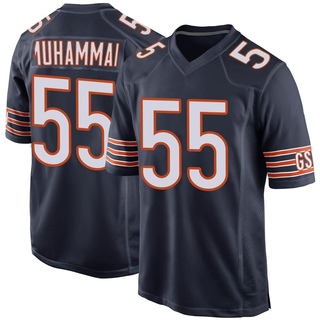 Game Al-Quadin Muhammad Youth Chicago Bears Team Color Jersey - Navy