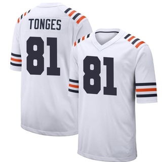Game Jake Tonges Youth Chicago Bears Alternate Classic Jersey - White