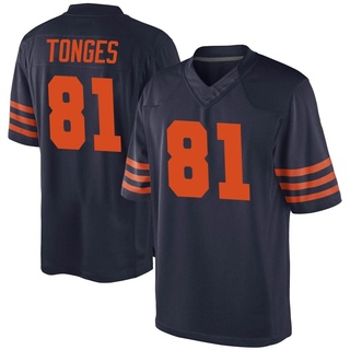 Game Jake Tonges Youth Chicago Bears Alternate Jersey - Navy Blue