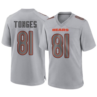 Game Jake Tonges Youth Chicago Bears Atmosphere Fashion Jersey - Gray