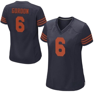 Game Kyler Gordon Women's Chicago Bears Alternate Jersey - Navy Blue