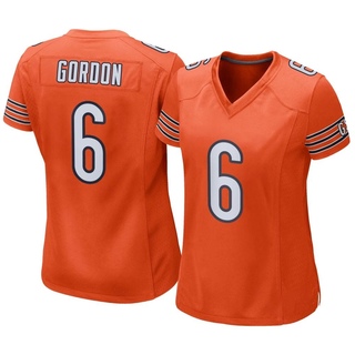 Game Kyler Gordon Women's Chicago Bears Alternate Jersey - Orange