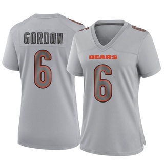 Game Kyler Gordon Women's Chicago Bears Atmosphere Fashion Jersey - Gray