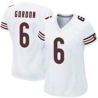 Game Kyler Gordon Women's Chicago Bears Jersey - White