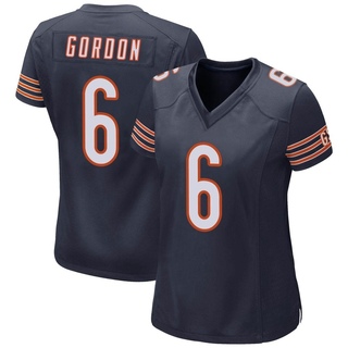 Game Kyler Gordon Women's Chicago Bears Team Color Jersey - Navy
