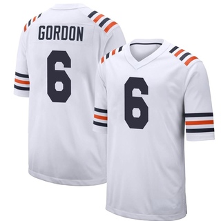 Game Kyler Gordon Youth Chicago Bears Alternate Classic Jersey - White