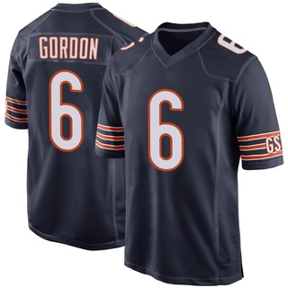 Game Kyler Gordon Youth Chicago Bears Team Color Jersey - Navy