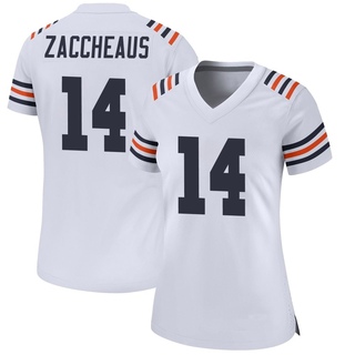 Game Olamide Zaccheaus Women's Chicago Bears Alternate Classic Jersey - White