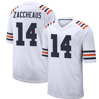 Game Olamide Zaccheaus Youth Chicago Bears Alternate Classic Jersey - White