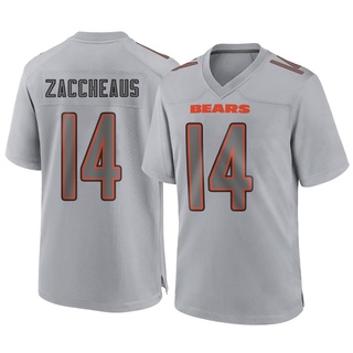 Game Olamide Zaccheaus Youth Chicago Bears Atmosphere Fashion Jersey - Gray