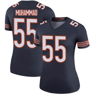 Legend Al-Quadin Muhammad Women's Chicago Bears Color Rush Jersey - Navy