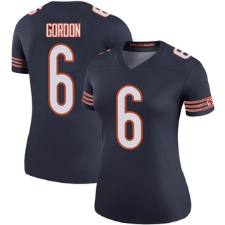 Legend Kyler Gordon Women's Chicago Bears Color Rush Jersey - Navy