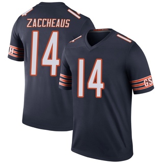 Legend Olamide Zaccheaus Men's Chicago Bears Color Rush Jersey - Navy