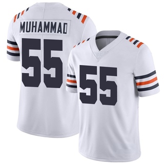 Limited Al-Quadin Muhammad Men's Chicago Bears Alternate Classic Vapor Jersey - White