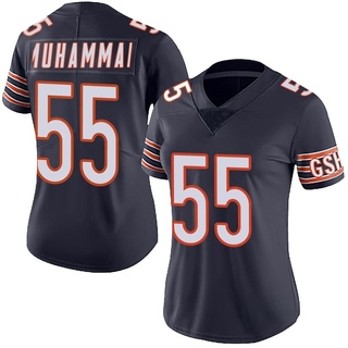 Limited Al-Quadin Muhammad Women's Chicago Bears Team Color Vapor Untouchable Jersey - Navy