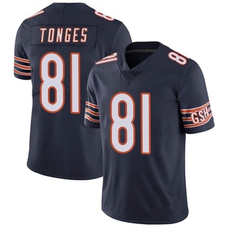 Limited Jake Tonges Youth Chicago Bears Team Color Vapor Untouchable Jersey - Navy