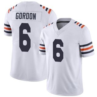 Limited Kyler Gordon Men's Chicago Bears Alternate Classic Vapor Jersey - White