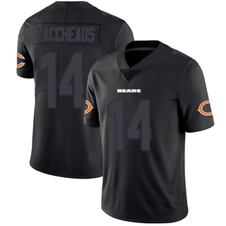 Limited Olamide Zaccheaus Men's Chicago Bears Jersey - Black Impact