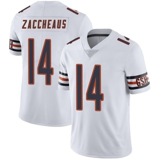 Limited Olamide Zaccheaus Men's Chicago Bears Vapor Untouchable Jersey - White