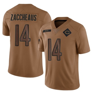Limited Olamide Zaccheaus Youth Chicago Bears 2023 Salute To Service Jersey - Brown