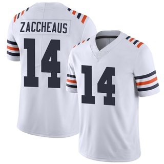 Limited Olamide Zaccheaus Youth Chicago Bears Alternate Classic Vapor Jersey - White