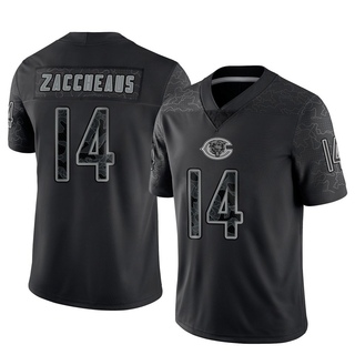 Limited Olamide Zaccheaus Youth Chicago Bears Reflective Jersey - Black